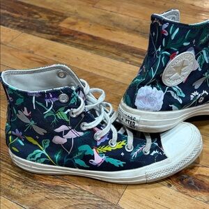 Converse Navy Blue High-Top Sneakers